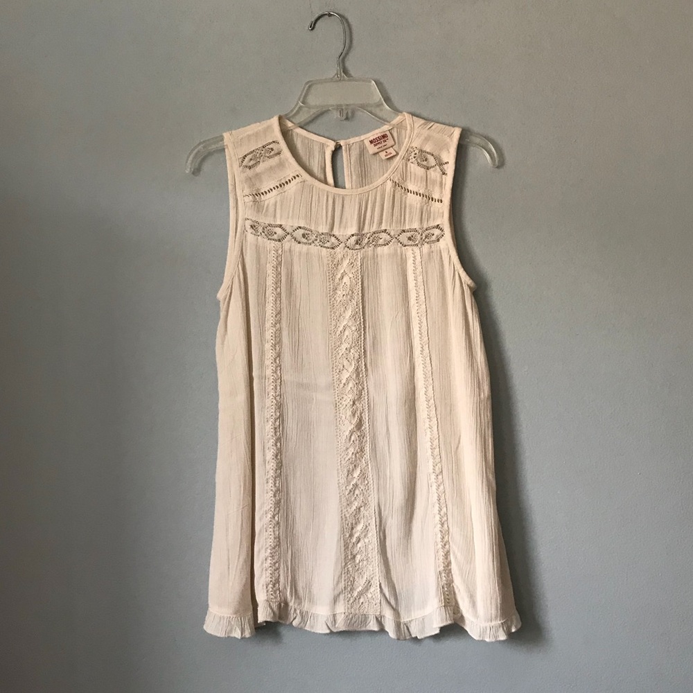 Mossimo Supply Co Crochet Tank Top